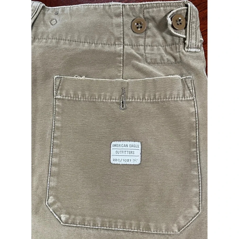 VTG American Eagle Surplus Trouser Pattern 5 Cargo Pants Khaki Mens 31x30 1997